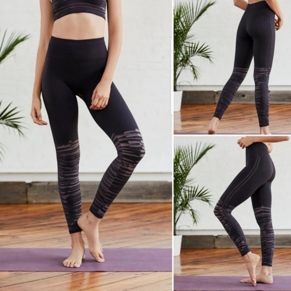 FP Movement by Free People Black and Gray Leggings